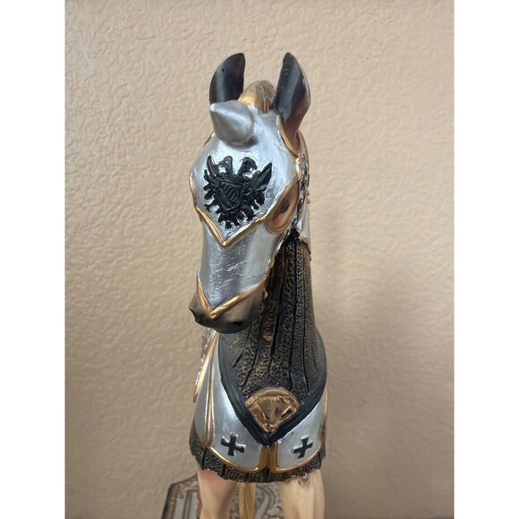 San Francisco Music Box Co Ltd Ed Royal Crest Carousel Horse Plays Polonaise - Picture 17 of 17